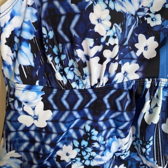 FLARED TANKINI SWIMSUITS FOR ALL- Ode to Denim color- Size 8 - Picture 6 of 15